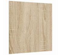 vidaXL Sonoma Oak Decorative Panels 30 x 30 x 0.3 cm Wood Material Pack of 12