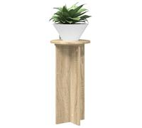 vidaXL Sonoma Oak Plant Stand, 29.5 x 29.5 x 60 cm, Plant Stand for Home, Modern Moisture-resistant Construction, Minimalist Stand, Urban Jungle Accessory, Pack of 2