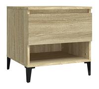 vidaXL Side Table Sonoma Oak 50x46x50 cm Engineered Wood NEW