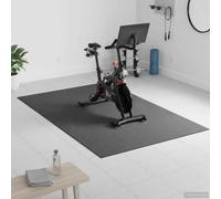 vidaXL Sport Protection Mat Black 183 x 122 x 0.6 cm High-density PVC