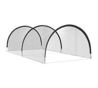 vidaXL Sports Cage Outdoor Equipment Baseball Training Net for Yard Team Exercises