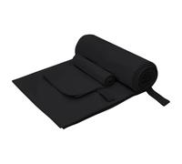 vidaXL Sports Towel Set, Other Black Fabric, Lightweight, Rectangular, Efficient Design for Models, Adjustable Options, Improved Durability, Versatile Use, 2023