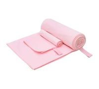 vidaXL Sports Towel Set, Other Pink Fabric, Lightweight, Rectangular, Efficient Design for Models, Adjustable Options, Improved Durability, Versatile Use, 2023