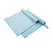 vidaXL Sports Towels 2 pcs Blue 180 x 90 cm Polyester and polyamide