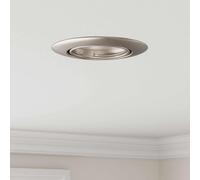 vidaXL Spotlight 24 pcs Silver 9 x 9 x 2.5 cm Metal