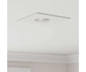 vidaXL Spotlight 24 pcs White 9 x 9 x 2 cm Aluminium