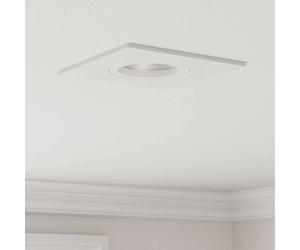 vidaXL Spotlight 6 pcs White 9 x 9 x 2 cm Aluminium