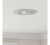 vidaXL Spotlights with Spotlights 24 pcs Silver 9 x 9 x cm Aluminium