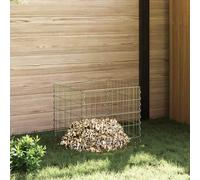 vidaXL Square Composter 50 x 50 x 50 cm Iron