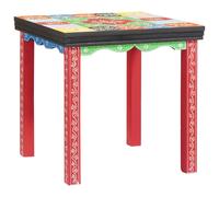 Square Table 3 pcs Multicolour