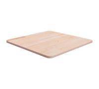 (Brown, 50 x 50 x 1.5 cm (L x W x T)) vidaXL Solid Wood Oak Square Table Top Desktop Multi Colours Brown Multi Sizes