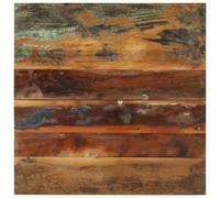 vidaXL Square Table Top 60cm 15-16mm Solid Reclaimed Wood Wooden Furniture