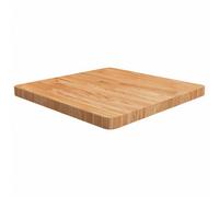 Vidaxl Square Table Top Light Brown 60X60X4Cm Treated Solid Wood Oak Table Tops