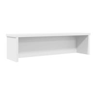 vidaXL - Stackable Kitchen Rack/Shelf - Engineered Wood Organizer - 60x15x16 cm - White - Modern Design - Space-Saving Storage for Home/Office/Bathroom - Easy Assembly