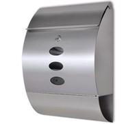 vidaXL Stainless Steel Mailbox