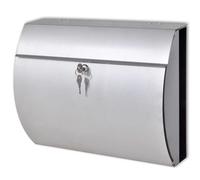 Vidaxl Stainless Steel Mailbox Mailboxes