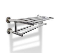 Vidaxl Stainless Steel Towel Rack 6 Tubes