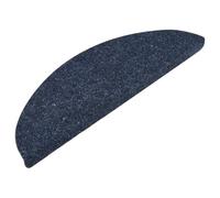 vidaXL Stair Mats Self-adhesive 15 pcs 56x17x3 cm Blue | Anti-slip base stops slips and falls, Sound-absorbing makes things quieter, Just chuck 'em in the wash for easy cleaning