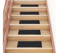 Vidaxl Stair Mats Self-Adhesive 15 Pcs 60X25 Cm Grey Rectangular