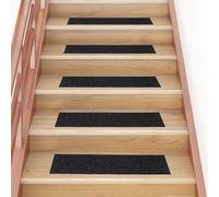 Self-adhesive Stair Mats Decoration Stair Protector Anti-slip Stair Rug vidaXL