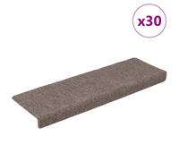 Stair Mats Carpet Stair Treads Decor Stair Step Protector Needle Punch vidaXL