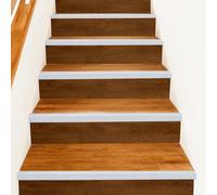 vidaXL Stair Nosings 30 pcs Silver 67 cm Aluminium