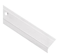 vidaXL Stair Nosings in L-shape 15 pcs Aluminium 90 cm Silver
