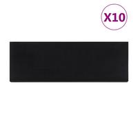vidaXL Stair Treads Outdoor Step Mat Door Mat Anti Slip Tread Mat 10pcs Rubber