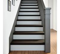 vidaXL Stair Treads 12 pcs Dark Brown 70x30x2 cm Solid Wood Oak