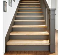 vidaXL Stair Treads 12 pcs Untreated 90x30x2 cm Solid Wood Oak