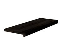 vidaXL Stair Treads 16 pcs Brown Black 70x25x2 cm Solid Wood Oak