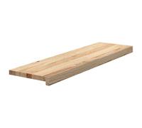 vidaXL - stair treads 16 pcs - untreated solid oak wood - 90x30x2 cm - versatile home decor use - enhance natural interior decor