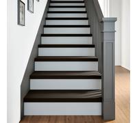 vidaXL Stair Treads 2 pcs Dark Brown 70x30x2 cm Solid Wood Oak