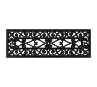 vidaXL Stair Treads Outdoor Step Mat Door Mat Anti Slip Tread Mat 5 pcs Rubber