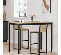 vidaXL Standing Bar Table Engineered Wood