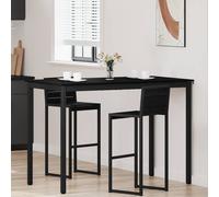 VidaXL Standing Bar Table Engineered Wood Rectangular
