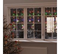 vidaXL Star and Moon Fairy Lights Remote Control 138 LED Colourful