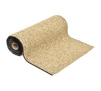 vidaXL Stone Liner, Natural Sand Colour 500x60 cm, Nonwoven PP Fleece, Cuttable, Drinkwater Safe Glue, Ideal for Garden Ponds or Streams