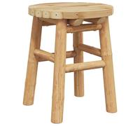 vidaXL Stool Brown 30 x 30 x 36 cm Bamboo