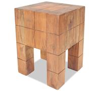 vidaXL Stool, Ottoman for Entryway Hallway Living Room, Wooden Footrest, Footsto