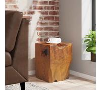vidaXL Solid Teak Wood Stool Seat/Footrest/Side Table Furniture Home Décor
