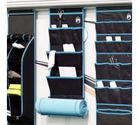 vidaXL Durable Outdoor Storage Bag | Windproof Oxford and Polyester Fabric Large Capacity (36" x 18.7") Modern Look for Camping, Tent Gear, Hiking and More