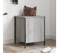 vidaXL Storage Bench Grey Sonoma 40x42.5x50 cm Engineered Wood