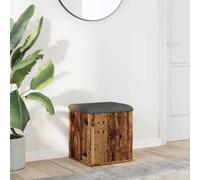 Vidaxl Storage Bench Old Wood 42X42X45 Cm Engineered Wood