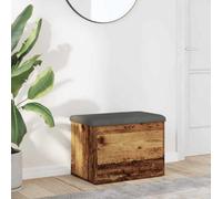 Vidaxl Storage Bench Old Wood 62X42X45 Cm Engineered Wood