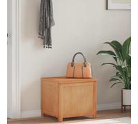 vidaXL Storage Box 50 x 45 x 45 cm Engineered Wood with Oak Veneer
