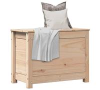 vidaXL Storage Box 60x32x45.5 cm Solid Wood Pine