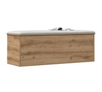 vidaXL Storage Box Artisan Oak 102 x 35 x 35 cm Engineered Wood, Modern Storage Box, Rectangular Organizer, Clutter-Free Solution, Ample Space, Utility Furniture for Home Office, Compact Design