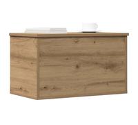 vidaXL Storage Box Artisan Oak 60 x 35 x 35 cm Engineered Wood, Modern Storage Box, Rectangular Organizer, Clutter-Free Solution, Ample Space, Utility Furniture for Home Office, Compact Design