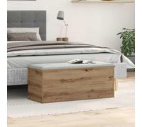 vidaXL Storage Box Artisan Oak 90 x 35 x 35 cm Engineered Wood